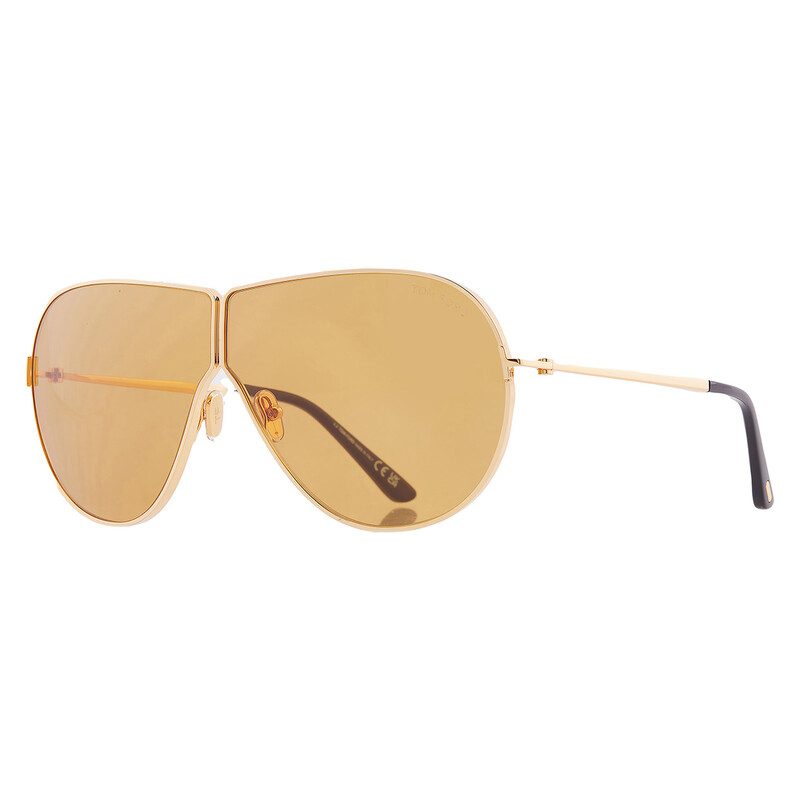 Tom Ford Keating Amber Pilot Unisex Sunglasses FT1158 30E 71  display picture 2