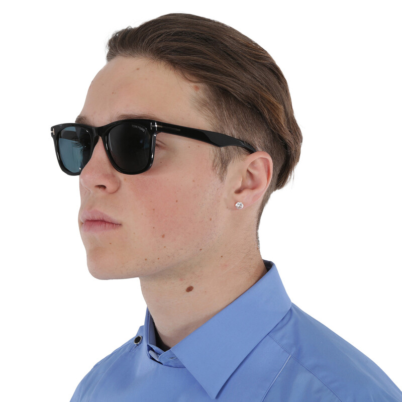 Tom Ford Kevyn Blue Green Square Men's Sunglasses FT1099 01N 52