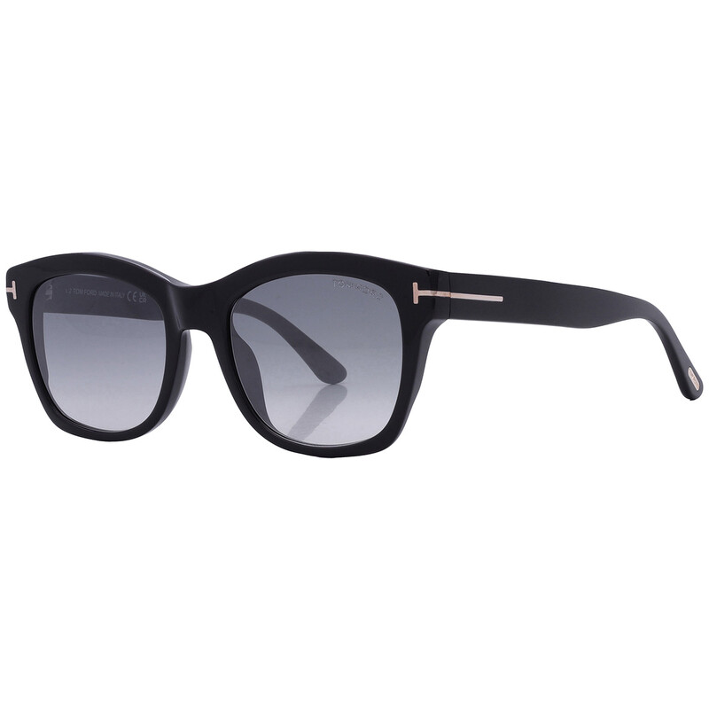 Tom Ford Lauren Smoke Mirror Square Ladies Sunglasses FT0614 