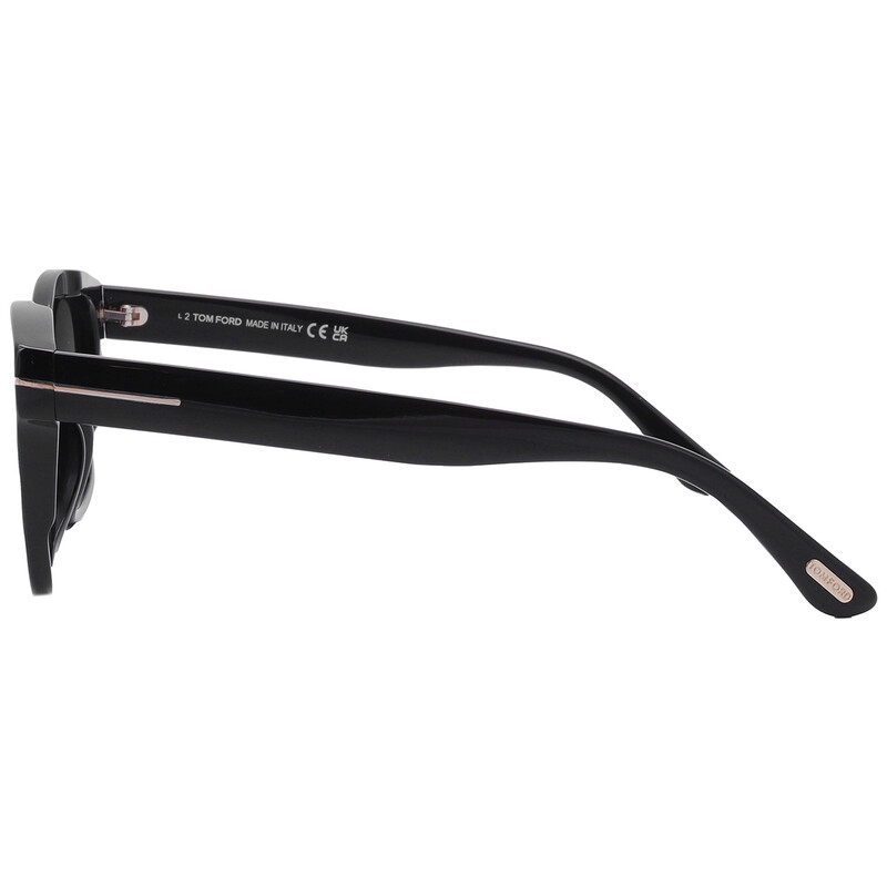 Tom Ford Lauren Smoke Mirror Square Ladies Sunglasses FT0614  display picture 1