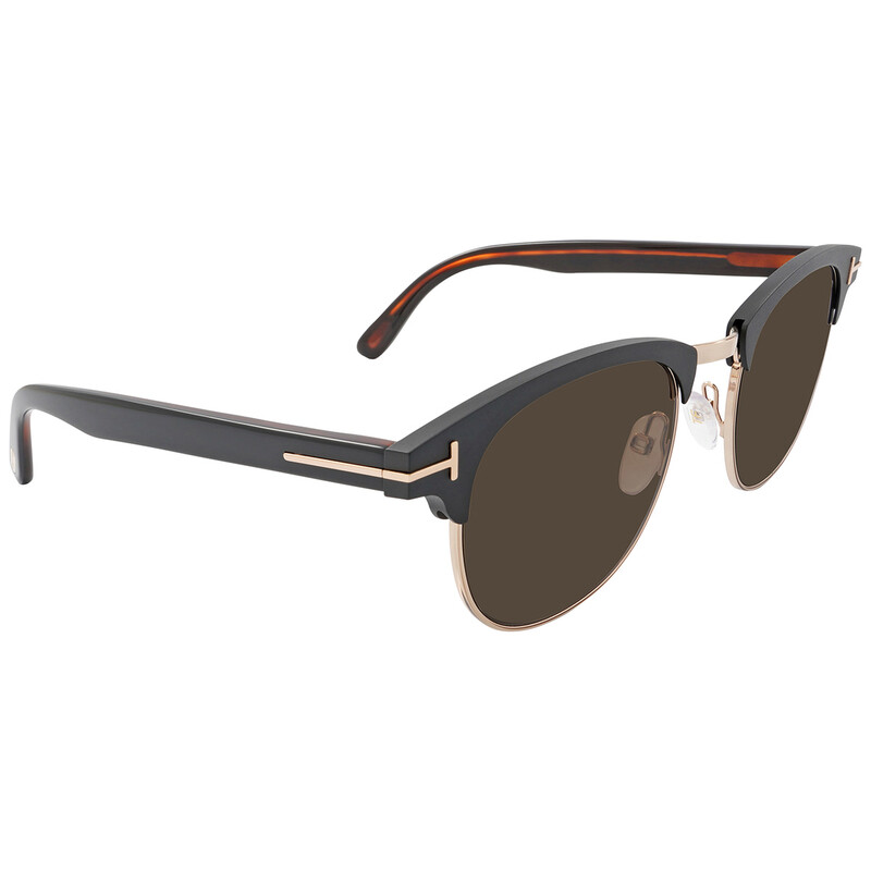 Tom Ford Laurent Brown Square Men's Sunglasses FT0623 02J 51