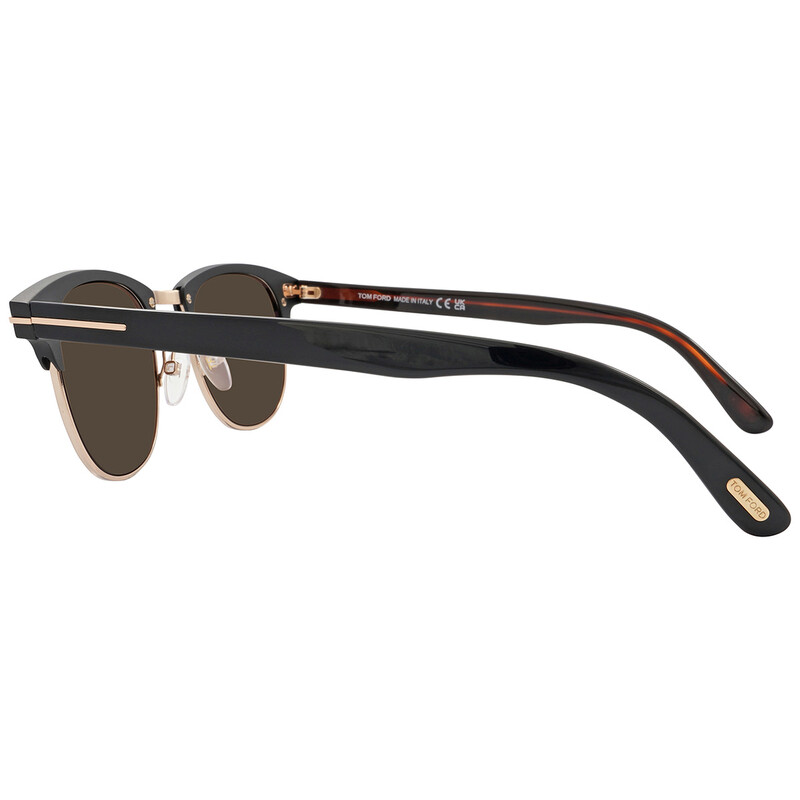 Tom Ford Laurent Brown Square Men's Sunglasses FT0623 02J 51