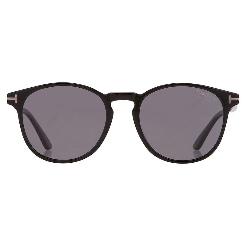 Tom Ford Lewis Polarized Smoke Oval Sunglasses FT1097-N 01D 53