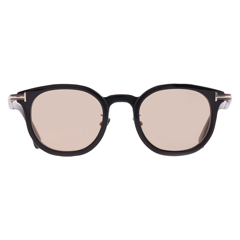 Tom Ford Light Brown Phantos Unisex Sunglasses FT1151-D 01E 48