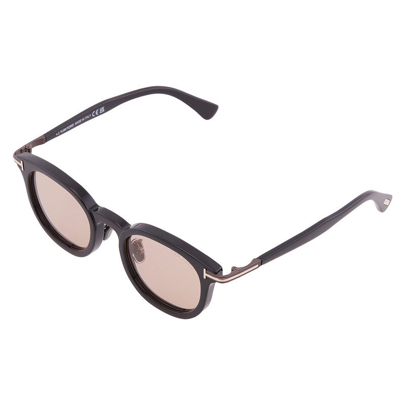 Tom Ford Light Brown Phantos Unisex Sunglasses FT1151-D 01E 48