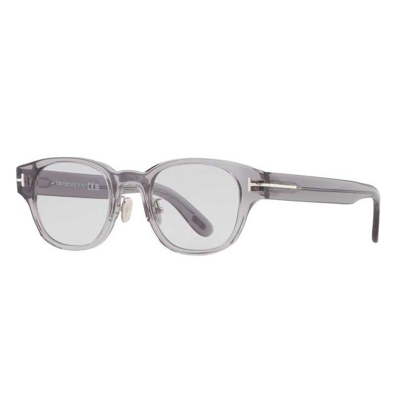 Tom Ford Light Grey Oval Unisex Sunglasses FT1041-D 20A 48