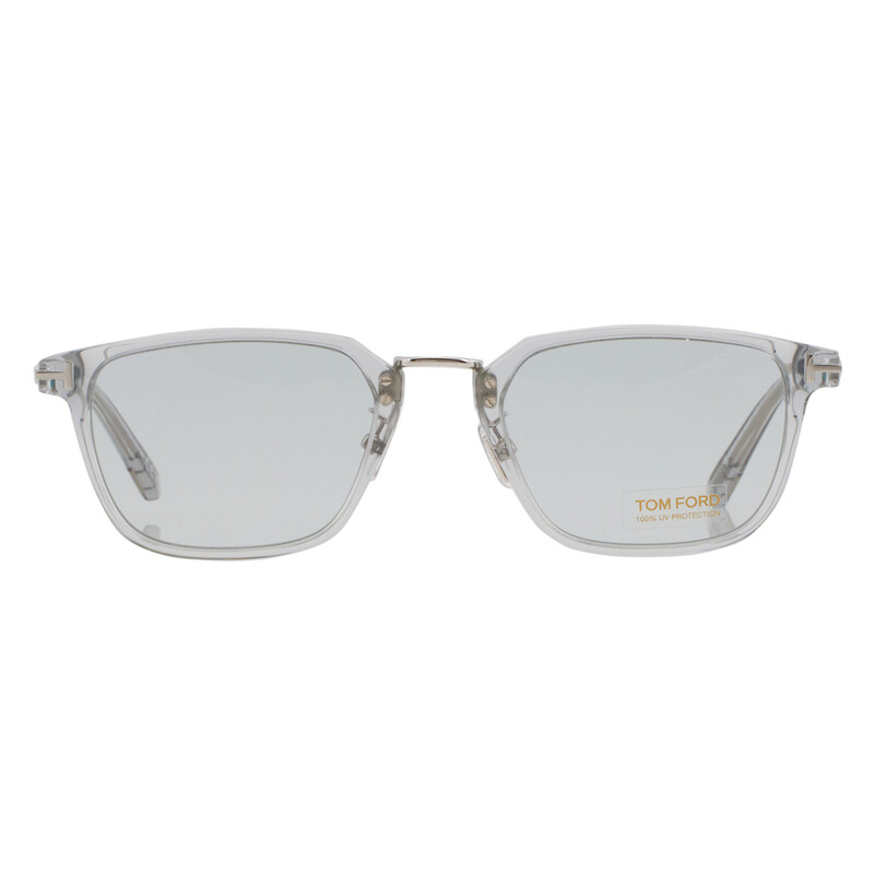 Tom Ford Light Grey Rectangular Men's Sunglasses FT1042-D 20A 52