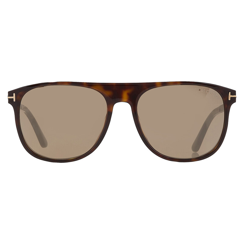 Tom Ford Lionel Roviex Mirror Browline Men's Sunglasses FT1105 52L