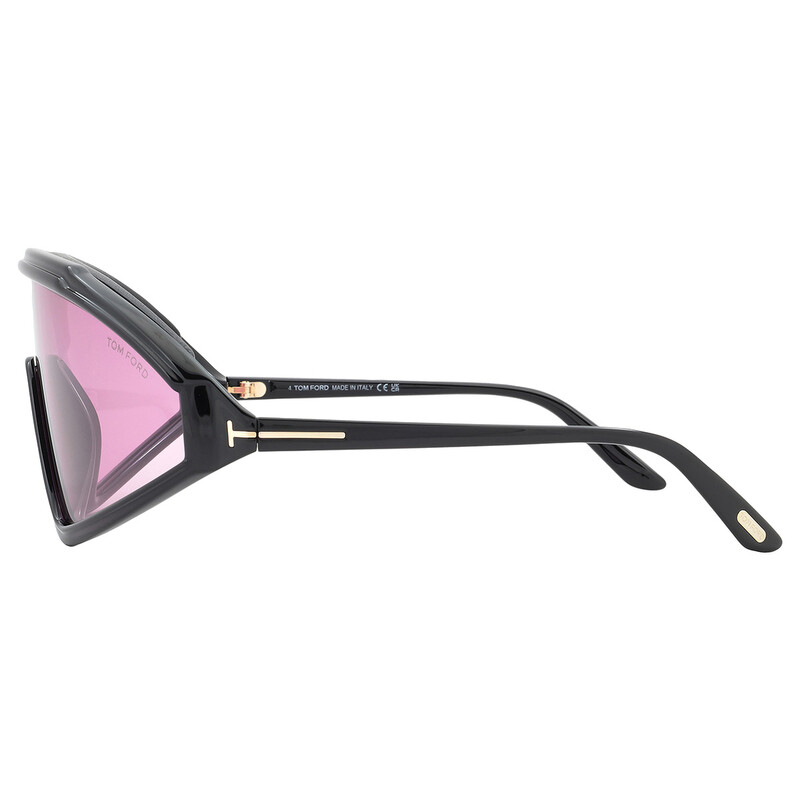Tom Ford Lorna Violet Shield Ladies Sunglasses FT1121 01Y 00