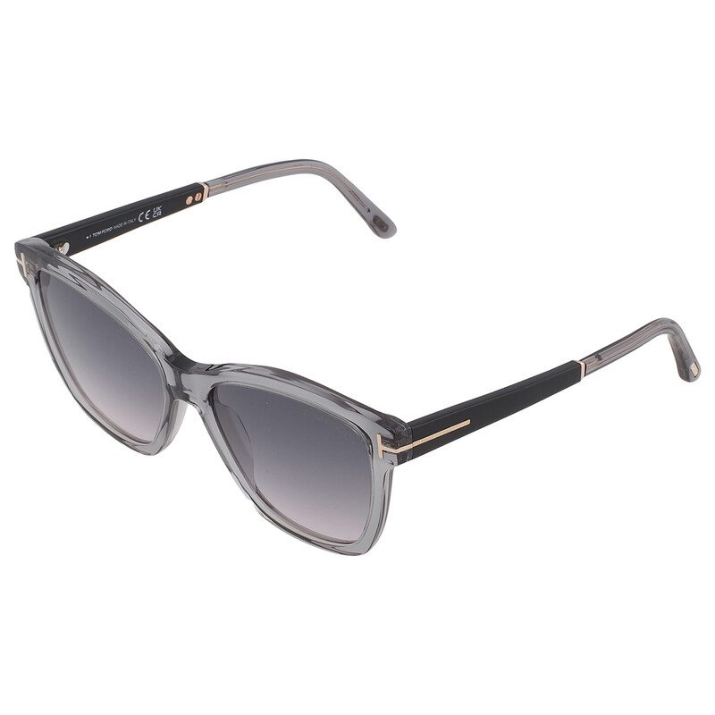 Tom Ford Lucia Smoke Butterfly Ladies Sunglasses FT1087 20A 54