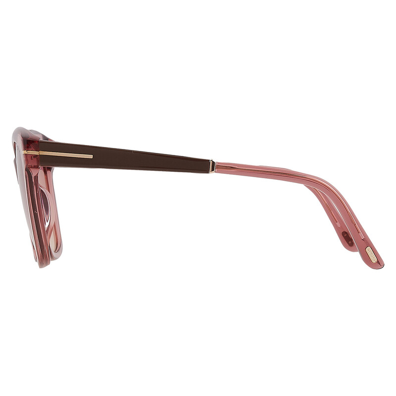 Tom Ford Lucia Violet Gradient Cat Eye Ladies Sunglasses FT1087