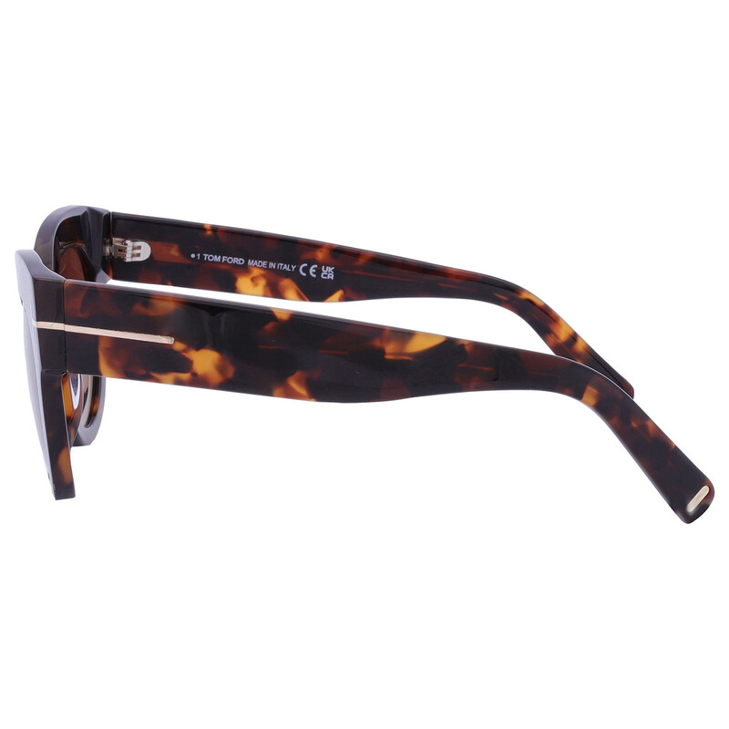 TOM FORD, Lucilla Red Butterfly Ladies Sunglasses Tom Ford Lucilla Red Butterfly Ladies Sunglasses FT1063 52T  main image 2