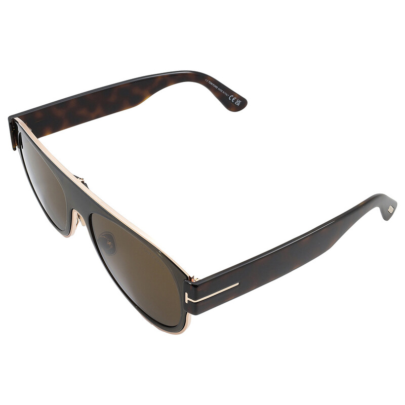 Tom Ford Lyle Brown Pilot Unisex Sunglasses FT1074 51J 58