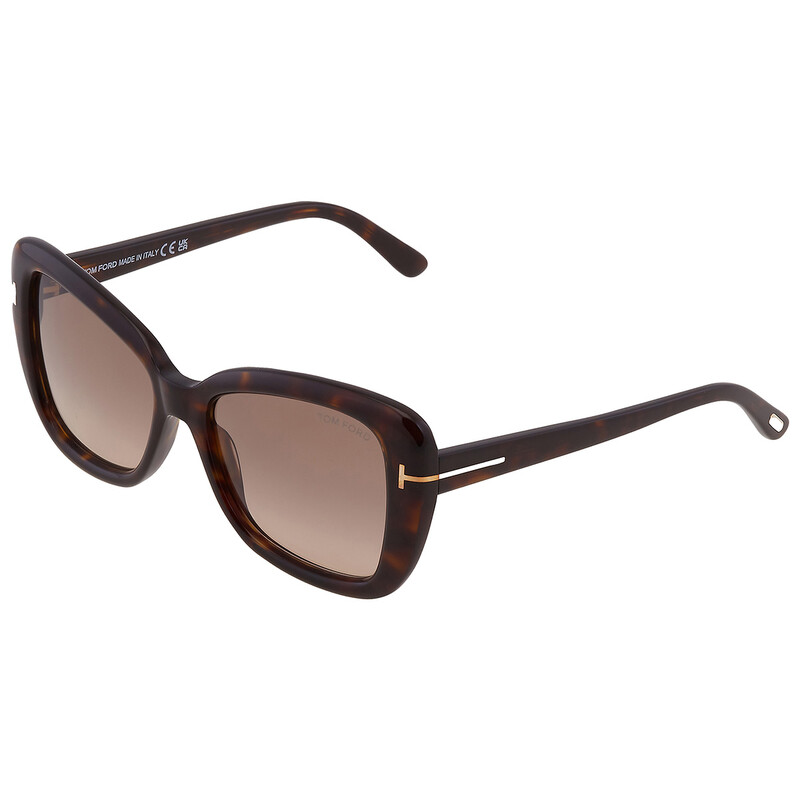 Tom Ford Maeve Brown Gradient Butterfly Ladies Sunglasses  display picture 1