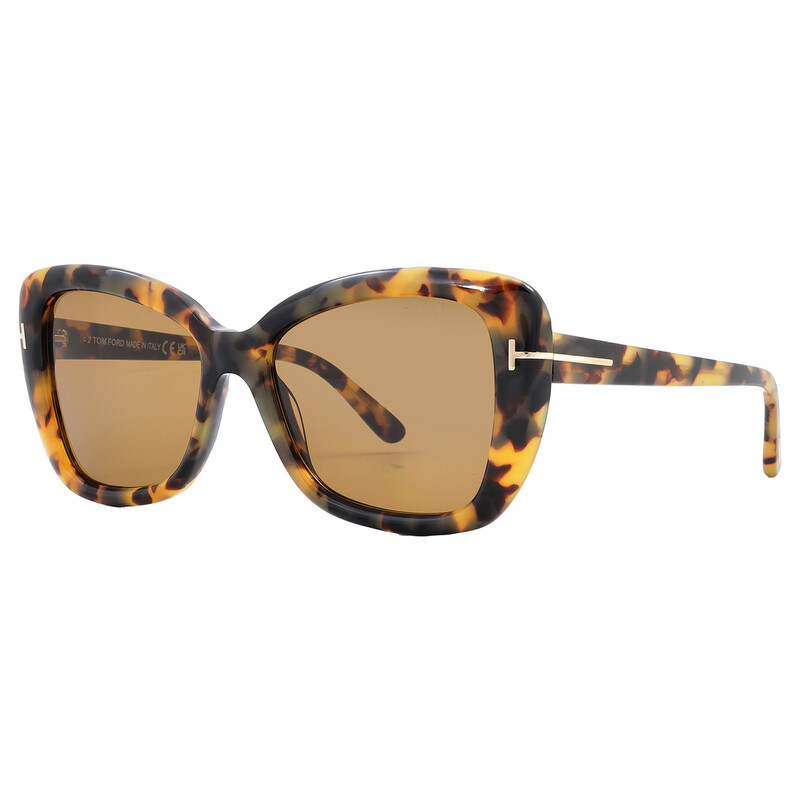 Tom Ford Maeve Roviex Butterfly Ladies Sunglasses FT1008 55J  display picture 2