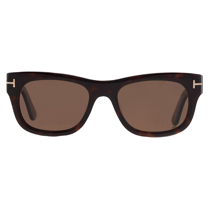 Tom Ford Marshall-02 Polarized Brown Square Men's Sunglasses