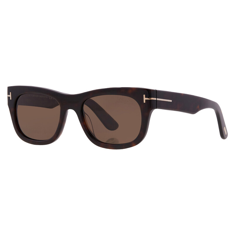 Tom Ford Marshall-02 Polarized Brown Square Men's Sunglasses