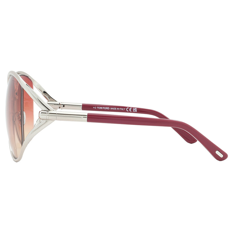 Tom Ford Marta Gradient Bordeaux Butterfly Ladies Sunglasses  display picture 2