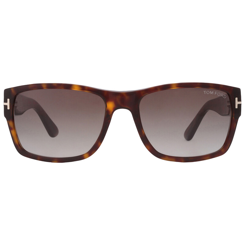 Tom Ford Mason Smoke Gradient Rectangular Men's Sunglasses FT0445