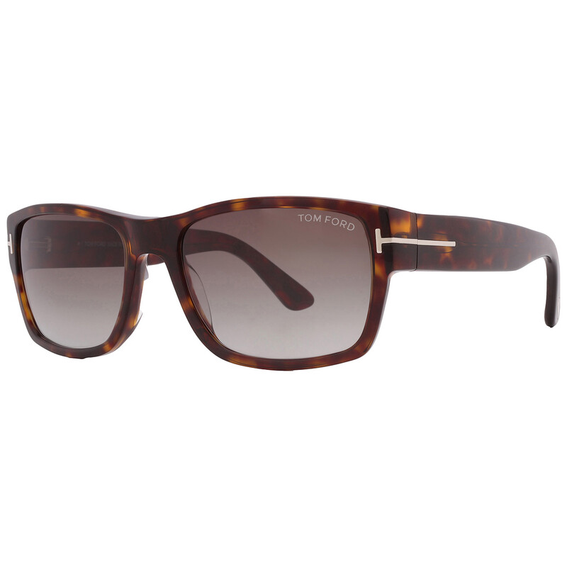 Tom Ford Mason Smoke Gradient Rectangular Men's Sunglasses FT0445