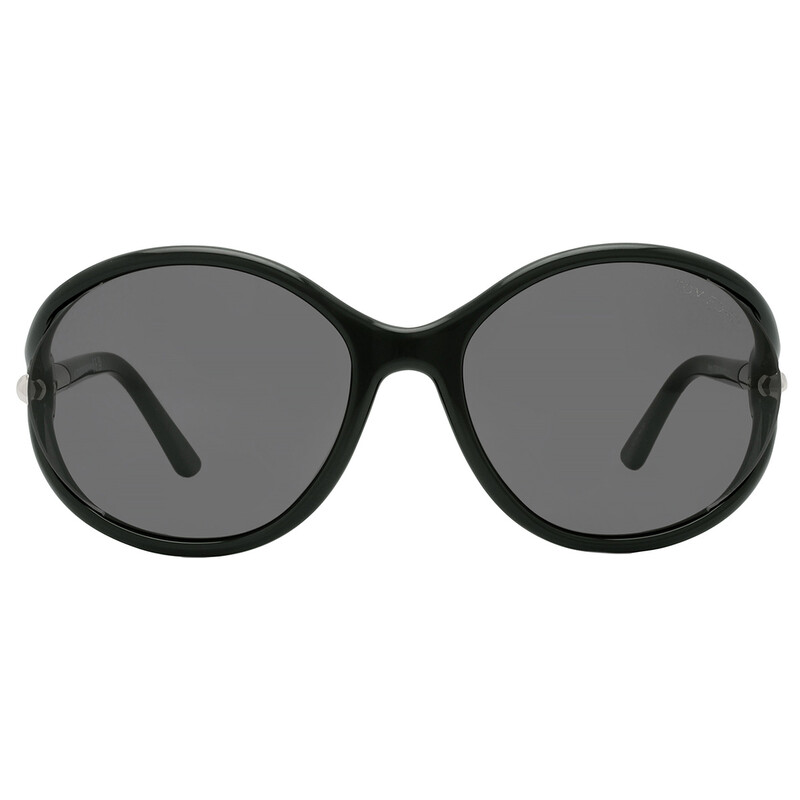 Tom Ford Melody Smoke Oval Ladies Sunglasses FT1090 01A 59  display picture 3