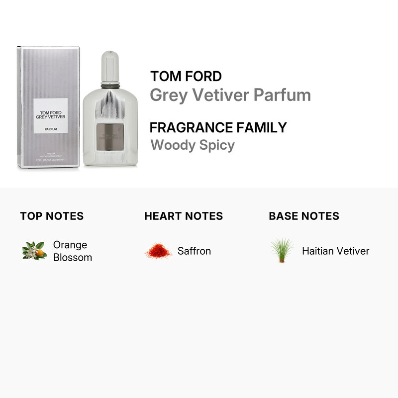 TOM FORD グレイベチバー 50ml Amazon.com : Tom Ford Grey Vetiver Parfum Spray for Men, 3.4 Ounce