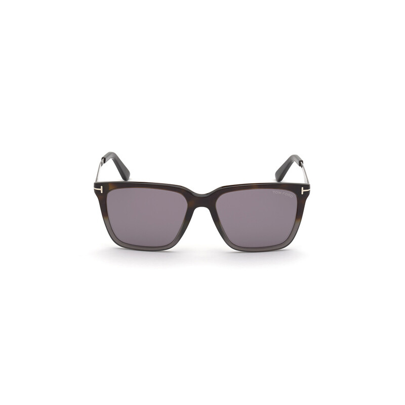 Tom Ford Garrett Smoke Mirror Square Men's Sunglasses FT0862 56C