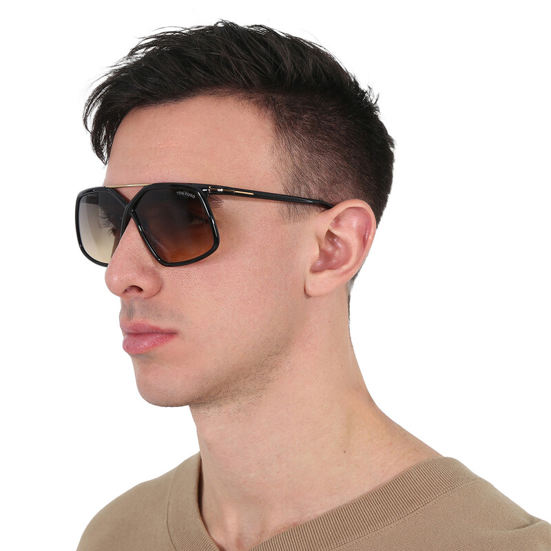 Tom Ford Meryl Smoke Gradient Butterfly Ladies Sunglasses  display picture 2
