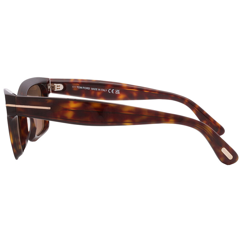 Tom Ford Mikel Polarized Brown Cat Eye Ladies Sunglasses FT1085