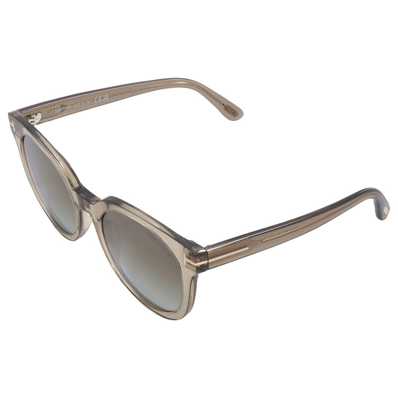 Tom Ford Moira Brown Mirror Cat Eye Ladies Sunglasses FT1109 45G