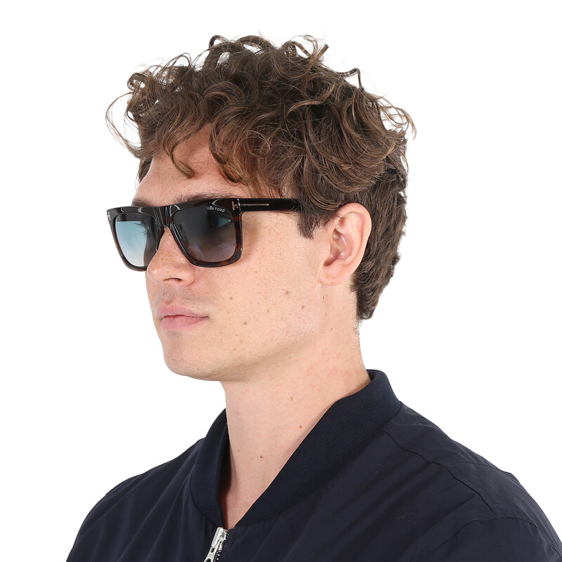 Tom Ford Morgan Gradient Turquoise to Sand Browline Unisex
