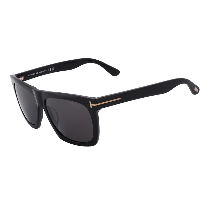 Tom Ford Morgan Polarized Smoke Square Unisex Sunglasses FT0513