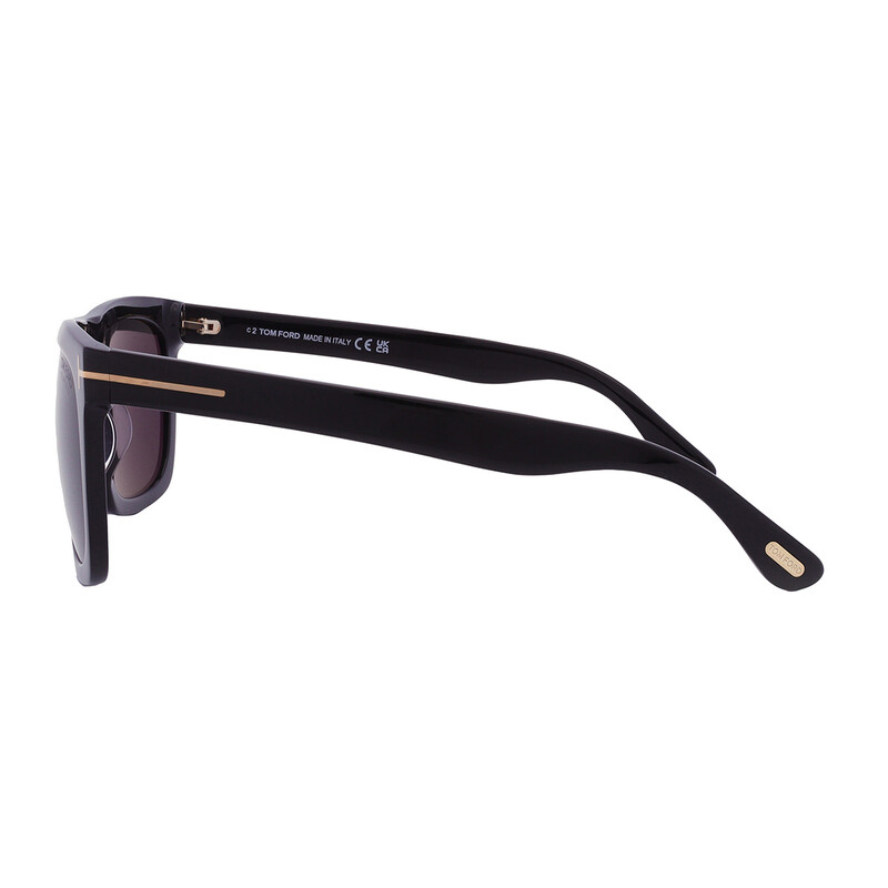 Tom Ford Morgan Polarized Smoke Square Unisex Sunglasses FT0513