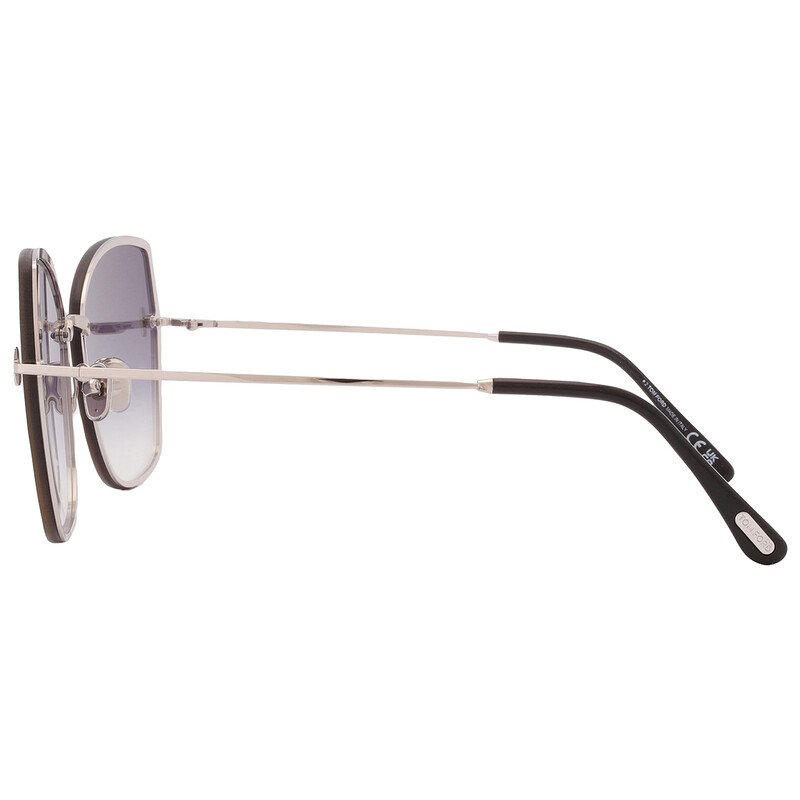 Tom Ford Nickie Smoke Mirror Butterfly Ladies Sunglasses  display picture 3