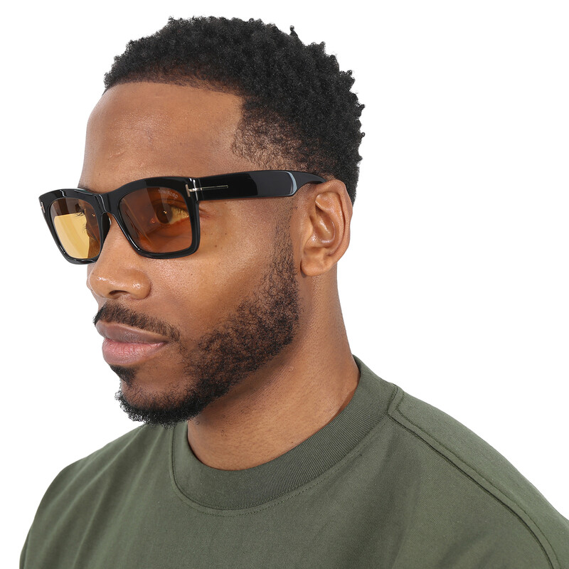 TOM FORD トムフォード サングラス FT1062-5601A Tom Ford Nico Vintage Brown Square Men's Sunglasses FT1062 56E 56