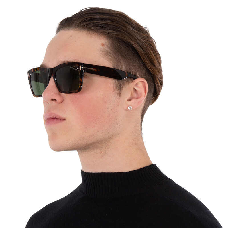 TOM FORD トムフォード サングラス FT1062-5601A Tom Ford Nico Smoke Square Men's Sunglasses FT1062 01A 56