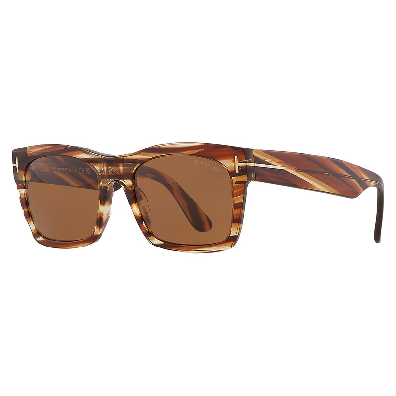 Tom Ford Nico Vintage Brown Square Men's Sunglasses FT1062 56E 56