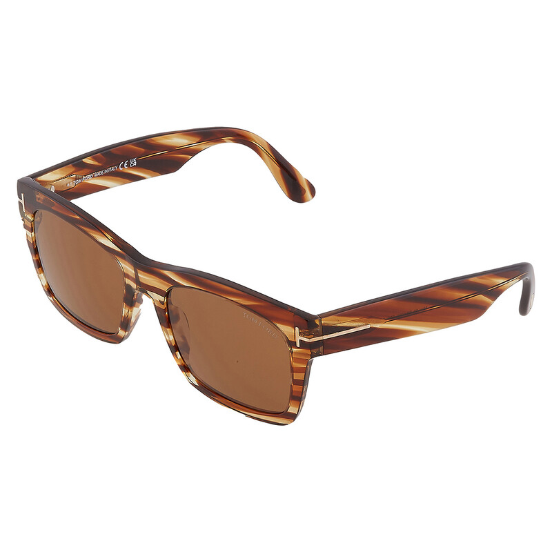 TOM FORD トムフォード サングラス FT1062-5601A Tom Ford Nico Vintage Brown Square Men's Sunglasses FT1062 56E 56
