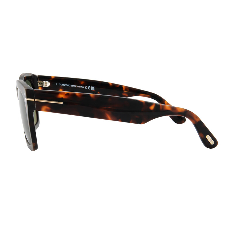 Tom Ford Nico-02 Green Square Men's Sunglasses FT1062 56N 56