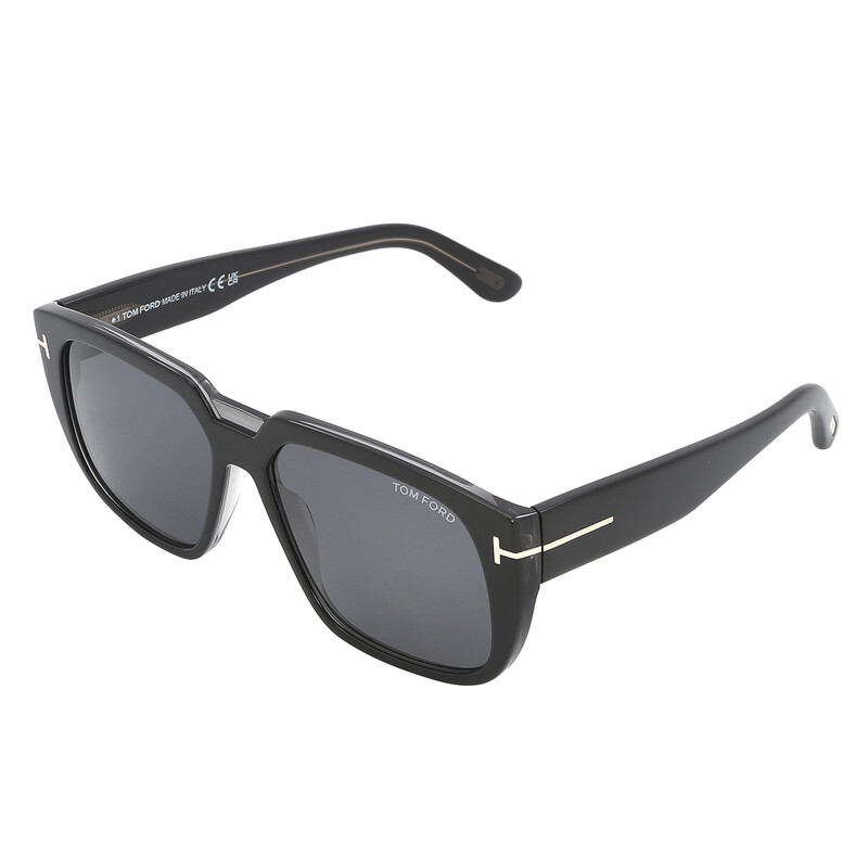 Tom Ford Oliver Smoke Square Men's Sunglasses FT1025 05A 56