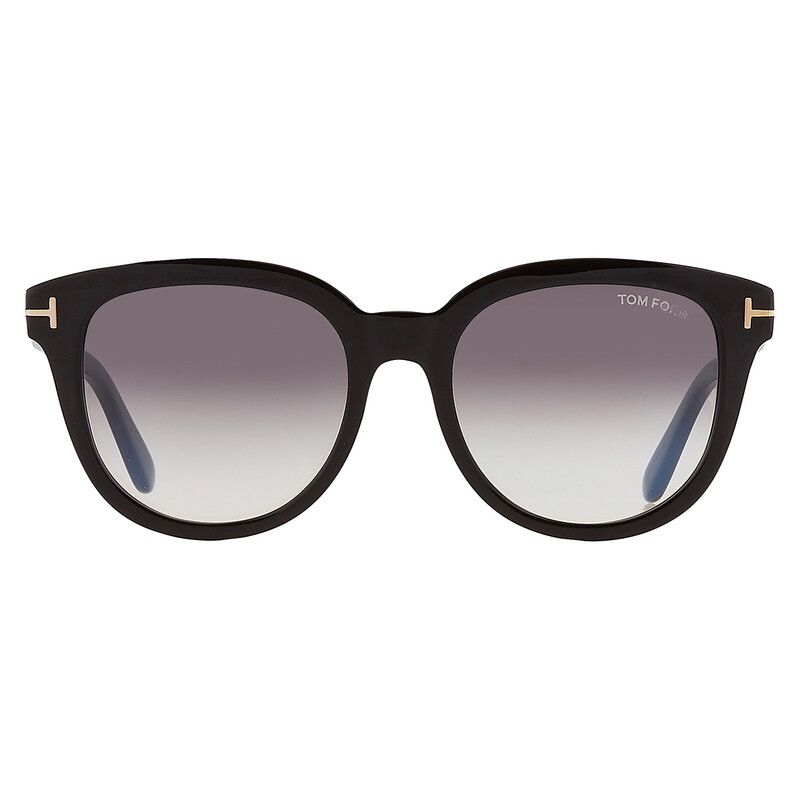 Tom Ford Olivia Smoke Gradient Oval Ladies Sunglasses FT0914  display picture 1