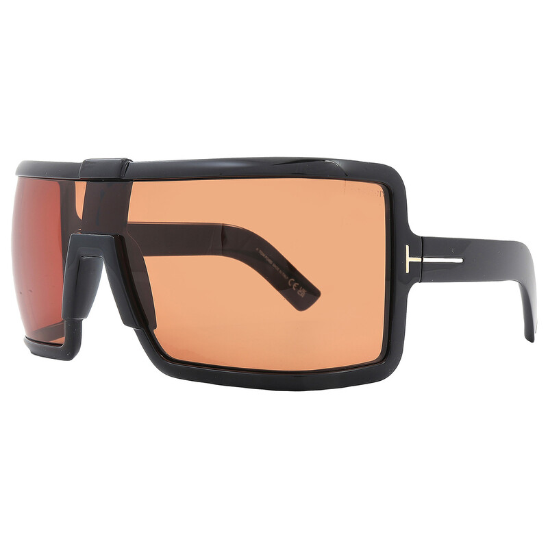 Tom Ford Parker Brown Shield Ladies Sunglasses FT1118 01E 00