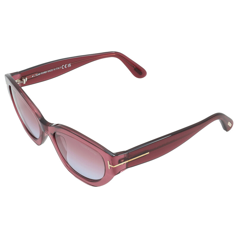 Tom Ford Penny Pink Gradient Cat Eye Ladies Sunglasses FT1086 66Y