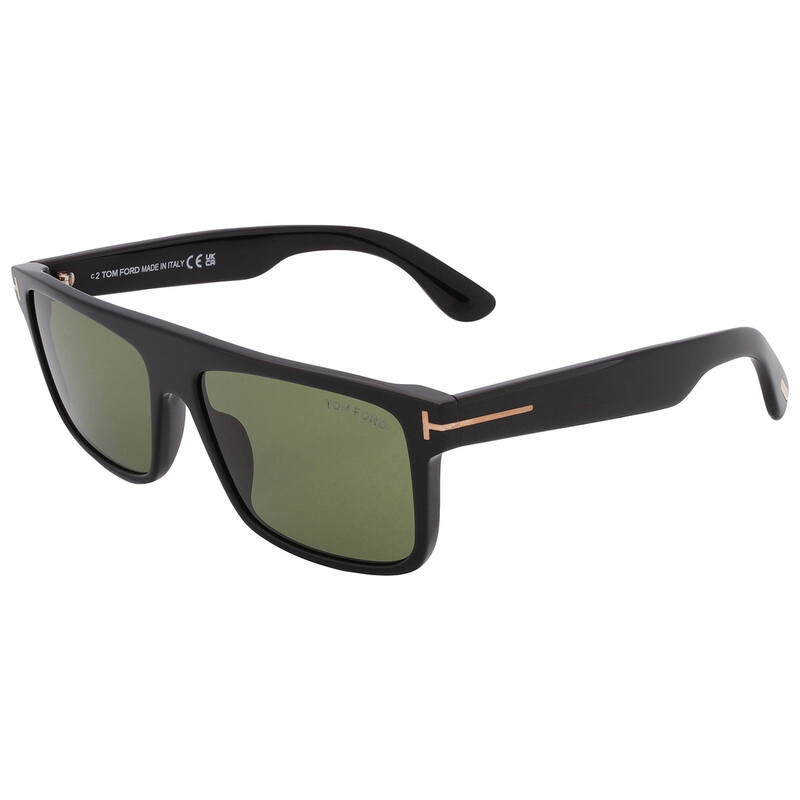 Tom Ford Philippe Green Browline Men's Sunglasses FT0999 01N 58