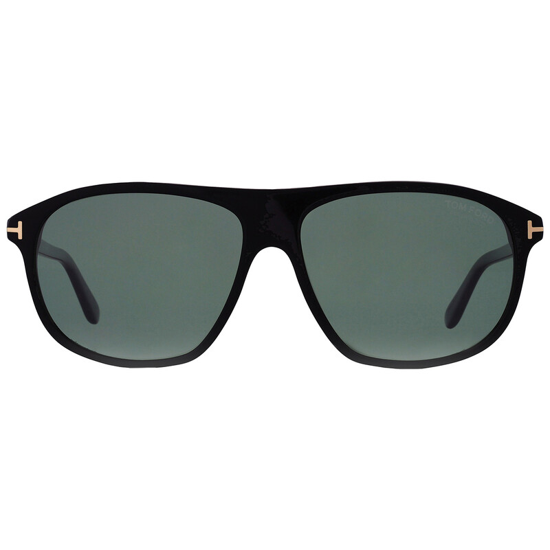 Tom Ford Prescott Polarized Green Navigator Men display picture 3