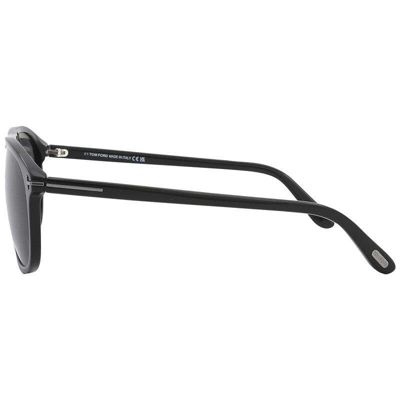 Tom Ford Prescott Smoke Navigator Men's Sunglasses FT1027-N 01A 60