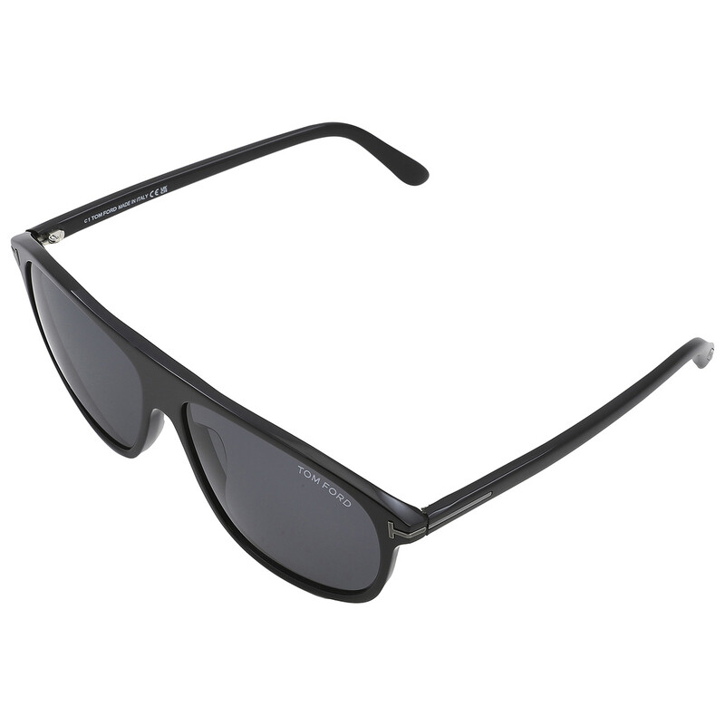 Tom Ford Prescott Smoke Navigator Men's Sunglasses FT1027-N 01A 60