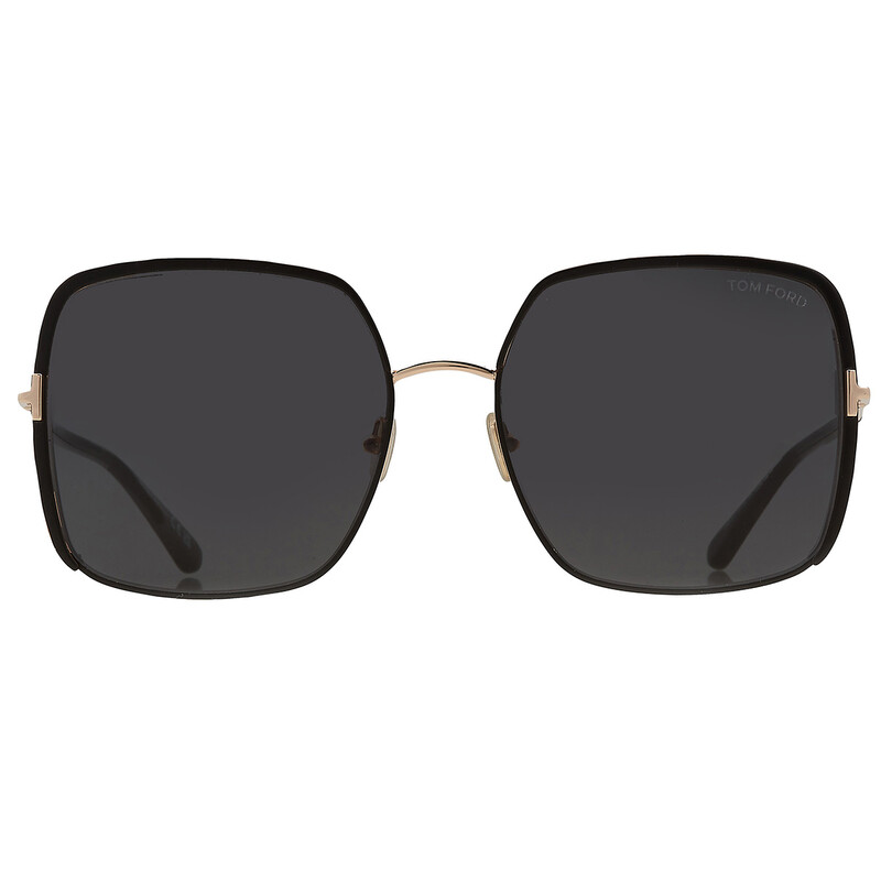 Tom Ford Raphaela Smoke Butterfly Ladies Sunglasses FT1006  display picture 1