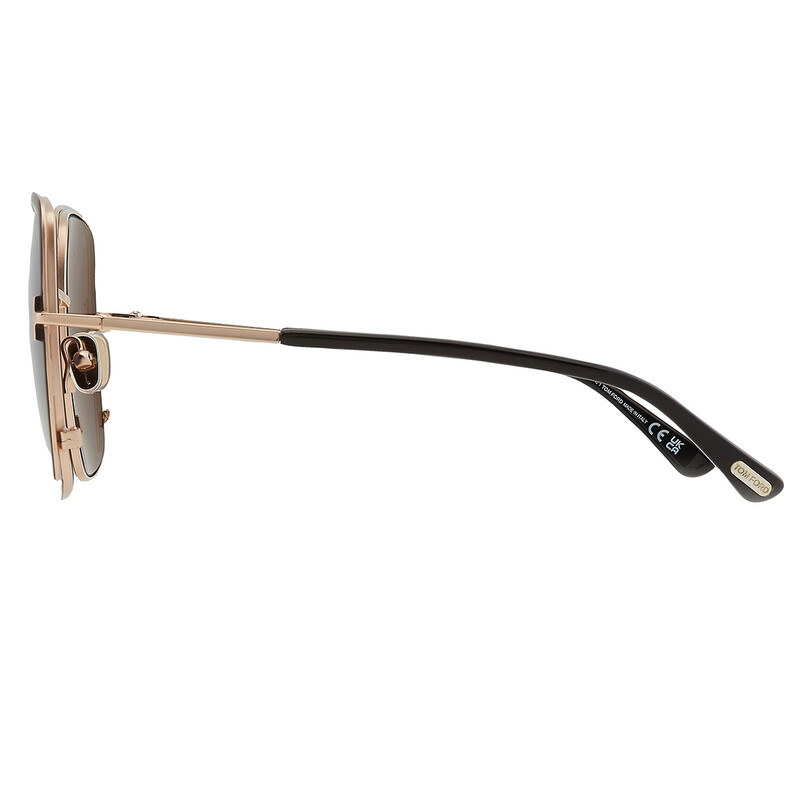 Tom Ford Raphaela Smoke Butterfly Ladies Sunglasses FT1006  display picture 1