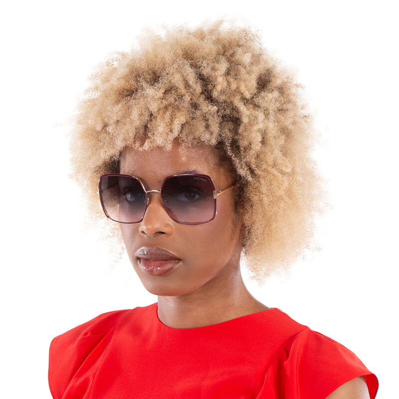 Tom Ford Raphaela Smoke Gradient To Pink Square Ladies  display picture 1